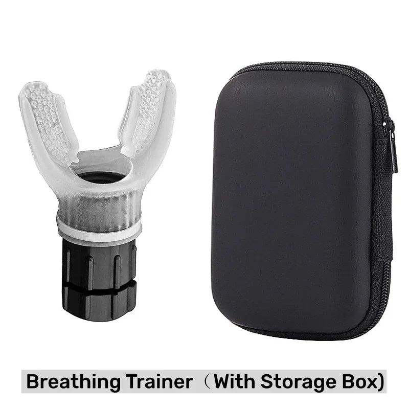 Breathing Trainer Lung Respirator Fitness Equipment Respiratory Silicone High Altitude Training Outdoor Expiratory Exercise Tool