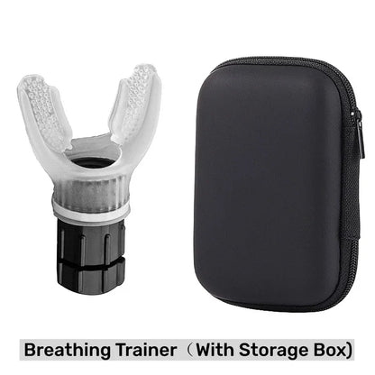 Breathing Trainer Lung Respirator Fitness Equipment Respiratory Silicone High Altitude Training Outdoor Expiratory Exercise Tool